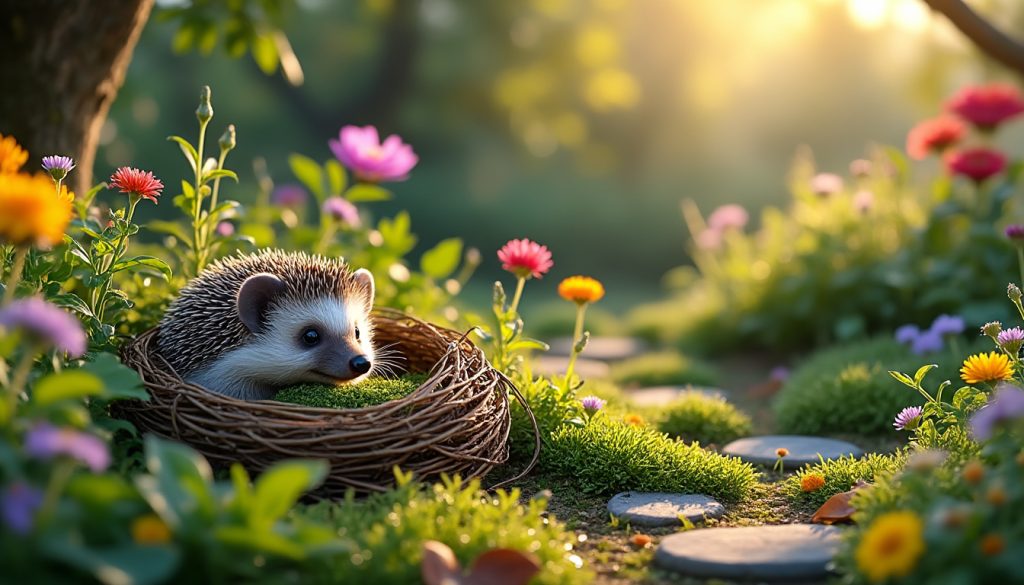 Où se cache le hérisson ? Trouver son nid dans votre jardin