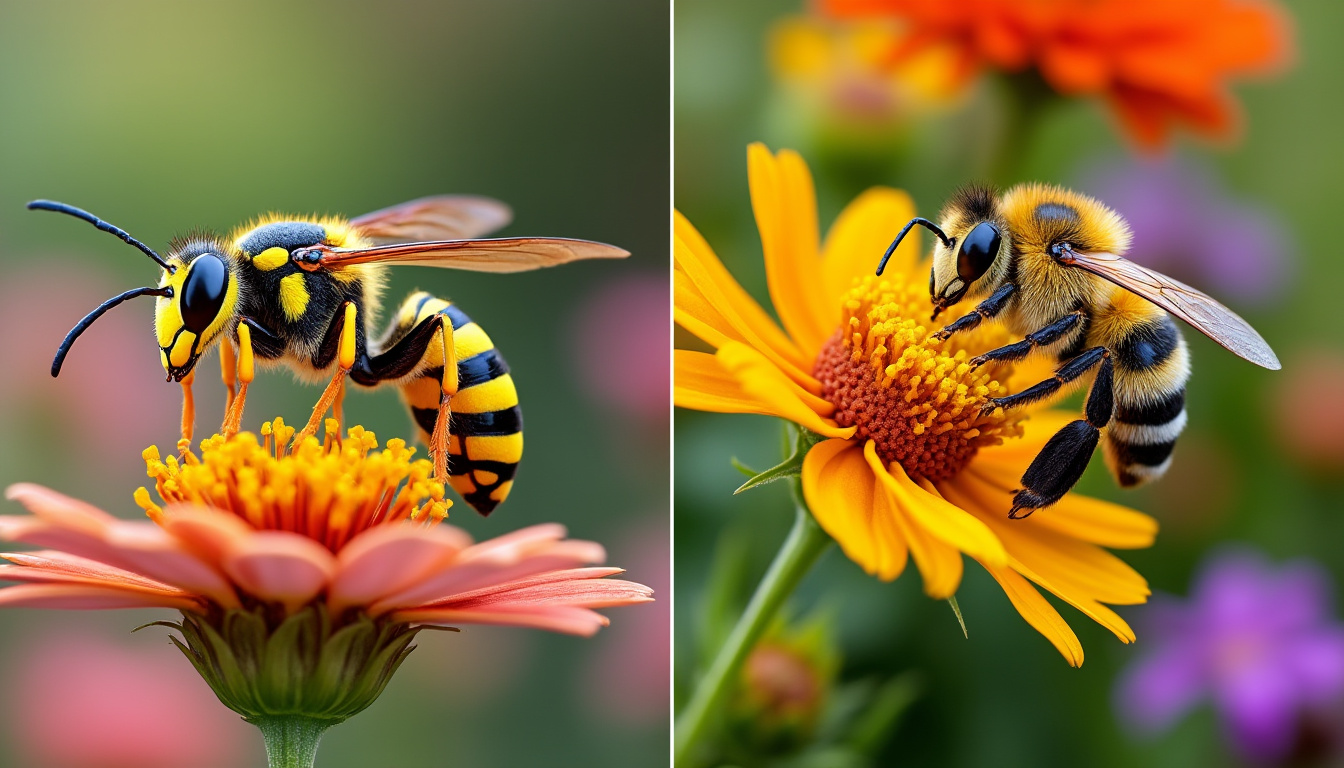 découvrez les principales différences entre guêpes et abeilles pour mieux les reconnaître. apprenez à les identifier facilement grâce à des astuces simples et des informations pratiques.