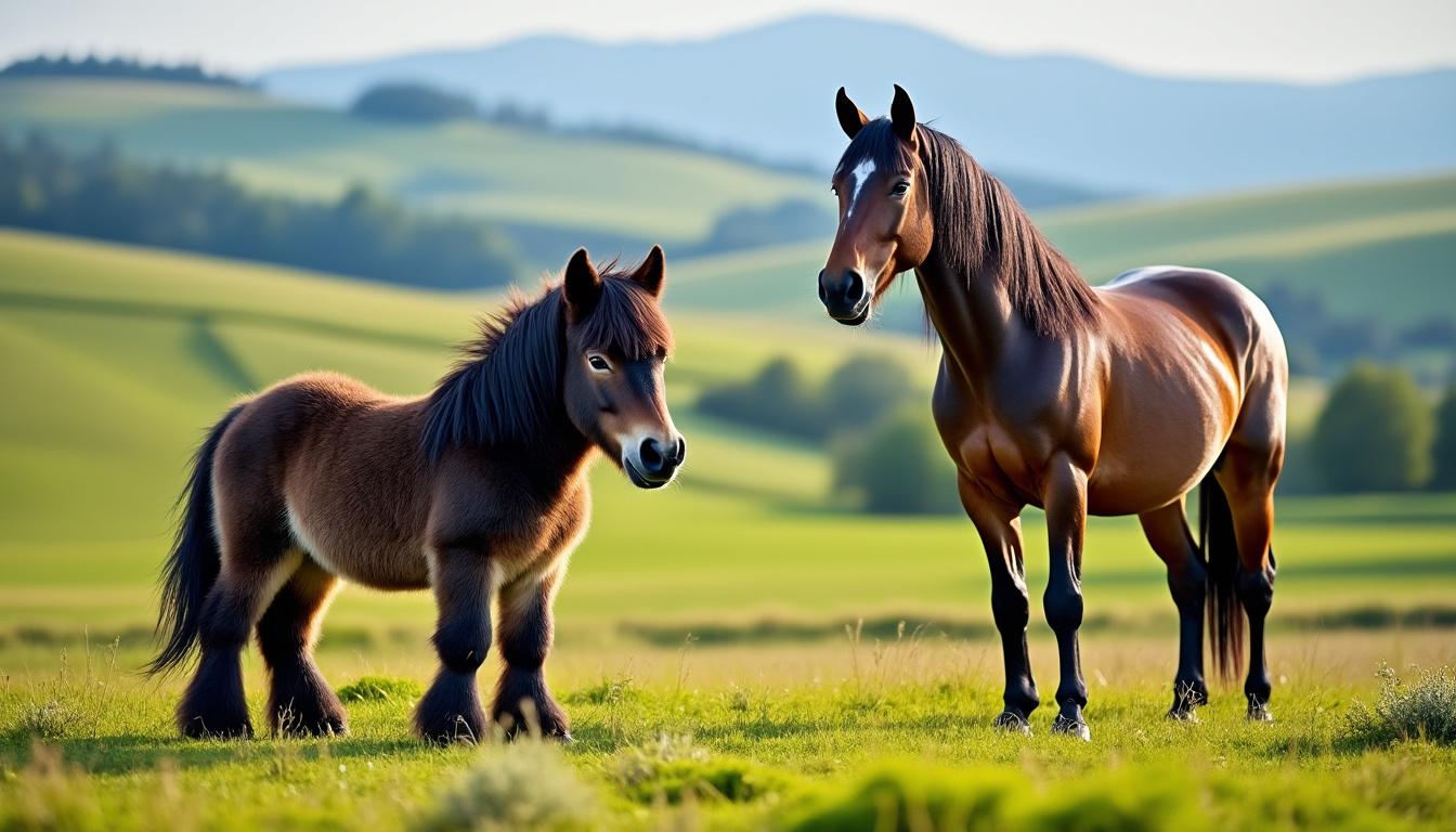 découvrez les principales différences entre le double poney et le cheval : taille, morphologie, usage et tempérament. un guide essentiel pour bien choisir votre compagnon équin.