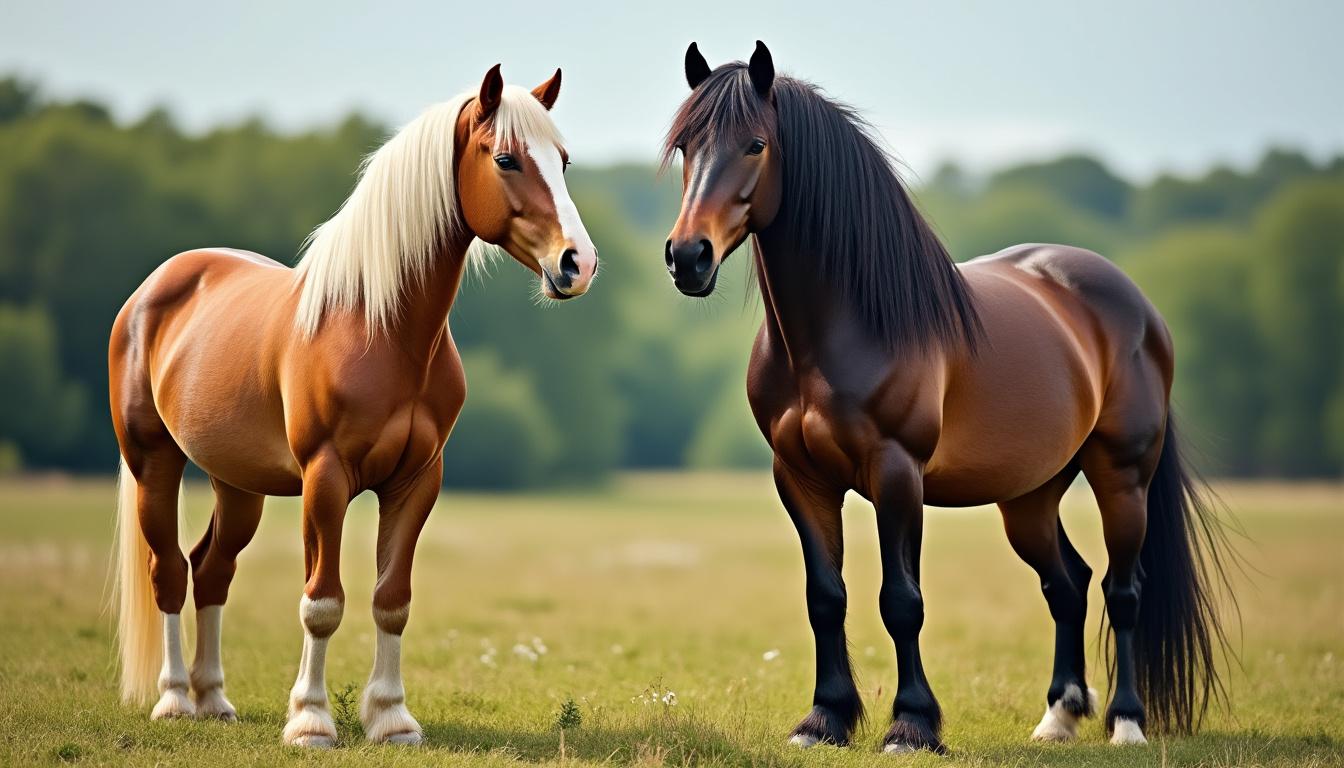 découvrez les principales différences entre un poney et un shetland, leurs caractéristiques distinctives et comment les reconnaître facilement.