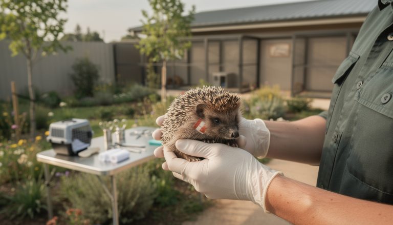 découvrez où et comment apporter les soins nécessaires à un hérisson blessé pour lui offrir chance de guérison et protection.